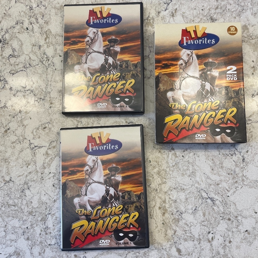 The Lone Range DVD 2‎ PACK
